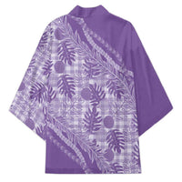 Hawaii Breadfruit Palaka Kimono Poni Maile Lei - Polynesian Pride