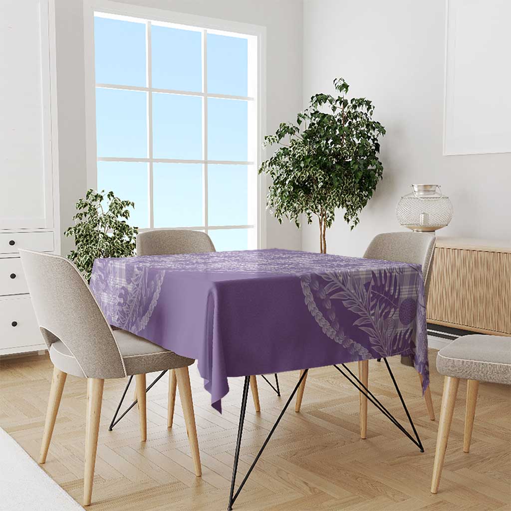 Hawaii Breadfruit Palaka Tablecloth Poni Maile Lei LT9 - Polynesian Pride