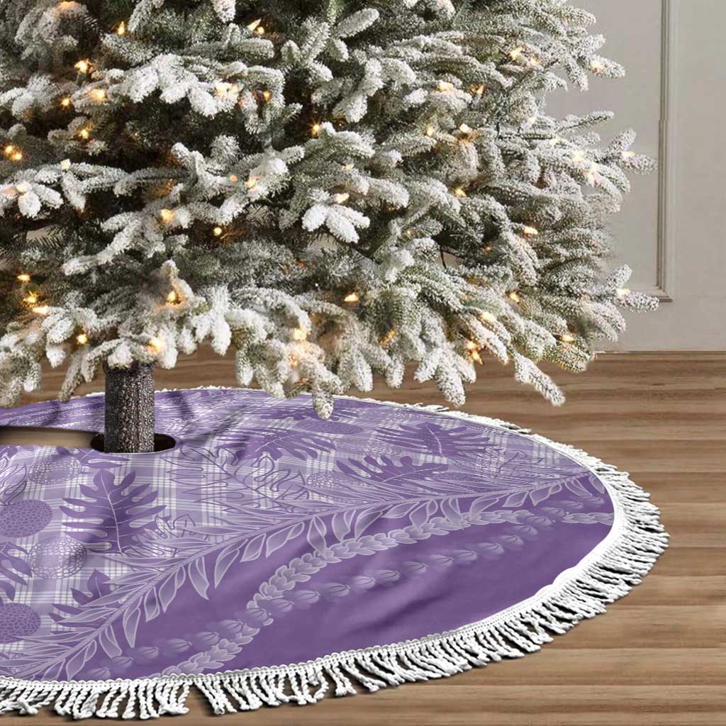 Hawaii Breadfruit Palaka Tree Skirt Poni Maile Lei LT9 - Polynesian Pride