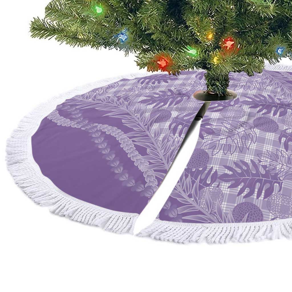 Hawaii Breadfruit Palaka Tree Skirt Poni Maile Lei LT9 - Polynesian Pride