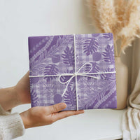 Hawaii Breadfruit Palaka Wrapping Paper Poni Maile Lei LT9 - Polynesian Pride