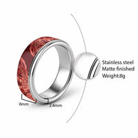 Hawaii Breadfruit Palaka Classic Ring Ulaula Maile Lei LT9 - Polynesian Pride