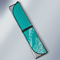 Hawaii Breadfruit Palaka Auto Sun Shade Polu Opal Maile Lei - Polynesian Pride