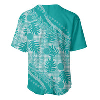 Hawaii Breadfruit Palaka Baseball Jersey Polu Opal Maile Lei LT9 - Polynesian Pride