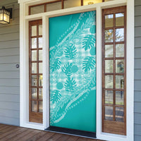 Hawaii Breadfruit Palaka Door Cover Polu Opal Maile Lei LT9 - Polynesian Pride