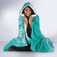 Hawaii Breadfruit Palaka Hooded Blanket Polu Opal Maile Lei LT9 - Polynesian Pride