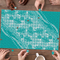 Hawaii Breadfruit Palaka Puzzle Polu Opal Maile Lei LT9 - Polynesian Pride