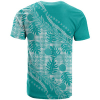 Hawaii Breadfruit Palaka T Shirt Polu Opal Maile Lei - Polynesian Pride