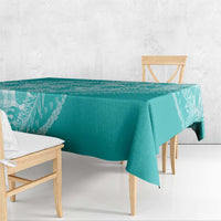 Hawaii Breadfruit Palaka Tablecloth Polu Opal Maile Lei LT9 - Polynesian Pride