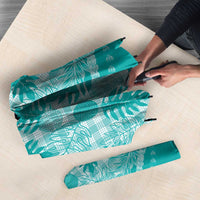 Hawaii Breadfruit Palaka Umbrella Polu Opal Maile Lei LT9 - Polynesian Pride