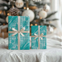 Hawaii Breadfruit Palaka Wrapping Paper Polu Opal Maile Lei LT9 - Polynesian Pride