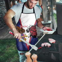 American Samoa Heart Tribal Personalized Apron Polynesian Patterns LT9 - Polynesian Pride