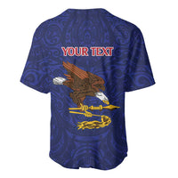 American Samoa Heart Tribal Personalized Baseball Jersey Polynesian Patterns LT9 - Polynesian Pride
