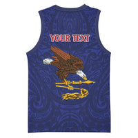 American Samoa Heart Tribal Personalized Basketball Jersey Polynesian Patterns LT9 - Polynesian Pride