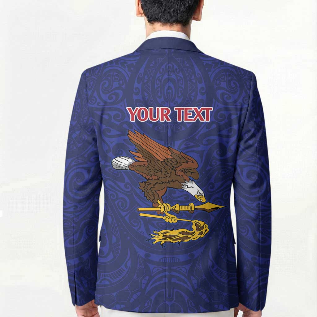 American Samoa Heart Tribal Personalized Blazer Polynesian Patterns LT9 - Polynesian Pride