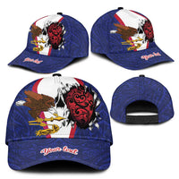 American Samoa Heart Tribal Personalized Classic Cap Polynesian Patterns LT9 - Polynesian Pride