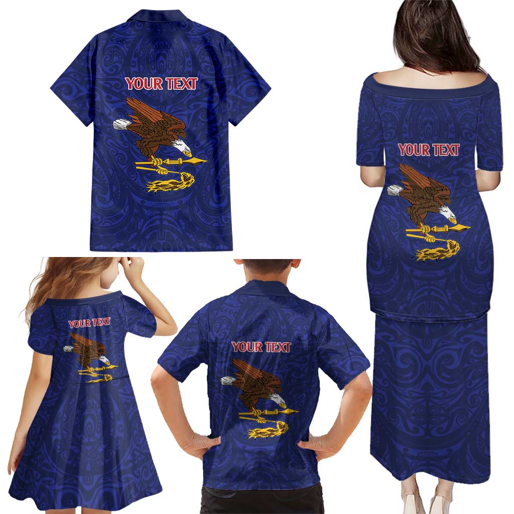 American Samoa Heart Tribal Personalized Family Matching Puletasi and Hawaiian Shirt Polynesian Patterns LT9 - Polynesian Pride