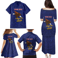 American Samoa Heart Tribal Personalized Family Matching Puletasi and Hawaiian Shirt Polynesian Patterns LT9 - Polynesian Pride