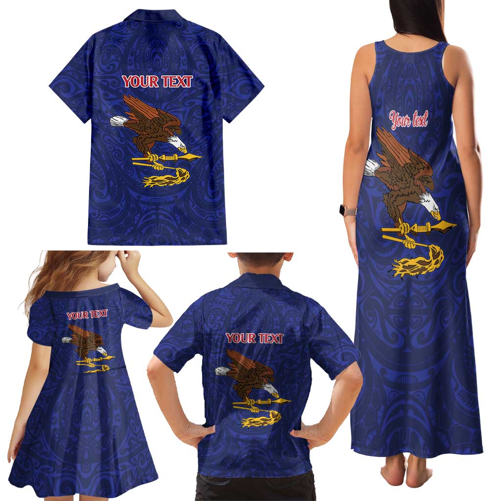 American Samoa Heart Tribal Personalized Family Matching Tank Maxi Dress and Hawaiian Shirt Polynesian Patterns LT9 - Polynesian Pride