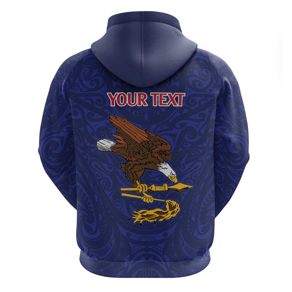 American Samoa Heart Tribal Personalized Hoodie Polynesian Patterns LT9 - Polynesian Pride