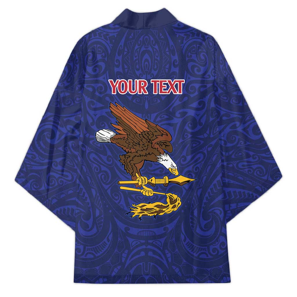 American Samoa Heart Tribal Personalized Kimono Polynesian Patterns LT9 - Polynesian Pride