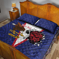 American Samoa Heart Tribal Personalized Quilt Bed Set Polynesian Patterns LT9 - Polynesian Pride