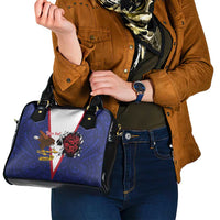 American Samoa Heart Tribal Personalized Shoulder Handbag Polynesian Patterns LT9 - Polynesian Pride
