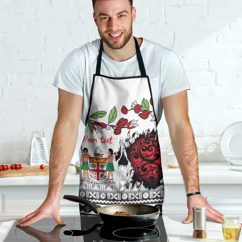 Fiji Heart Tribal Personalised Apron Polynesian Patterns LT9 - Polynesian Pride
