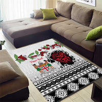 Fiji Heart Tribal Personalised Area Rug Polynesian Patterns LT9 - Polynesian Pride