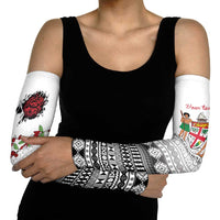 Fiji Heart Tribal Personalised Arm Sleeves Polynesian Patterns LT9 - Polynesian Pride