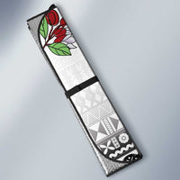 Fiji Heart Tribal Personalised Auto Sun Shade Polynesian Patterns LT9 - Polynesian Pride
