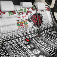 Fiji Heart Tribal Personalised Back Car Seat Cover Polynesian Patterns LT9 - Polynesian Pride