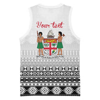 Fiji Heart Tribal Personalised Basketball Jersey Polynesian Patterns LT9 - Polynesian Pride