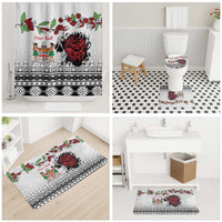 Fiji Heart Tribal Personalised Bathroom Set Polynesian Patterns LT9 - Polynesian Pride