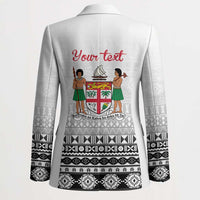 Fiji Heart Tribal Personalised Blazer Polynesian Patterns LT9 - Polynesian Pride