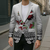 Fiji Heart Tribal Personalised Blazer Polynesian Patterns LT9 - Polynesian Pride