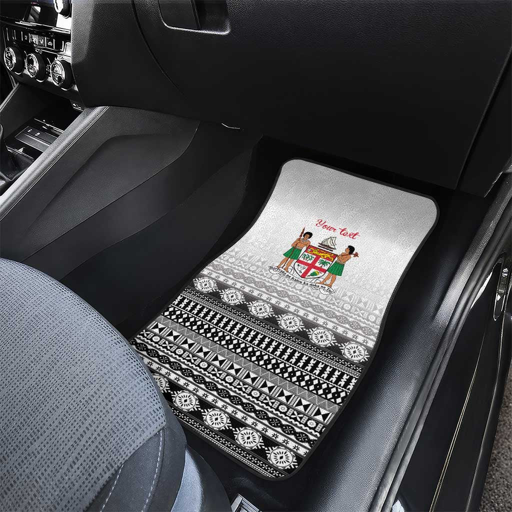 Fiji Heart Tribal Personalised Car Mats Polynesian Patterns LT9 - Polynesian Pride