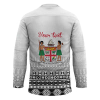 Fiji Heart Tribal Personalised Hockey Jersey Polynesian Patterns LT9 - Polynesian Pride