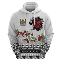 Fiji Heart Tribal Personalised Hoodie Polynesian Patterns LT9 - Polynesian Pride