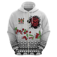 Fiji Heart Tribal Personalised Hoodie Polynesian Patterns LT9 - Polynesian Pride