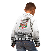 Fiji Heart Tribal Personalised Kid Hoodie Polynesian Patterns LT9 - Polynesian Pride