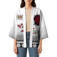 Fiji Heart Tribal Personalised Kimono Polynesian Patterns LT9 - Polynesian Pride