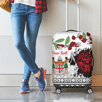 Fiji Heart Tribal Personalised Luggage Cover Polynesian Patterns LT9 - Polynesian Pride