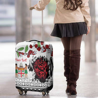 Fiji Heart Tribal Personalised Luggage Cover Polynesian Patterns LT9 - Polynesian Pride