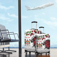 Fiji Heart Tribal Personalised Luggage Cover Polynesian Patterns LT9 - Polynesian Pride