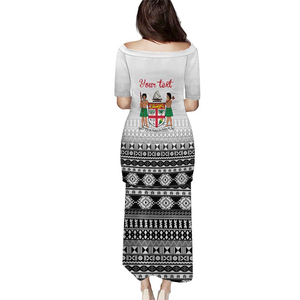 Fiji Heart Tribal Personalised Puletasi Polynesian Patterns LT9 - Polynesian Pride