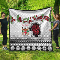 Fiji Heart Tribal Personalised Quilt Polynesian Patterns LT9 - Polynesian Pride