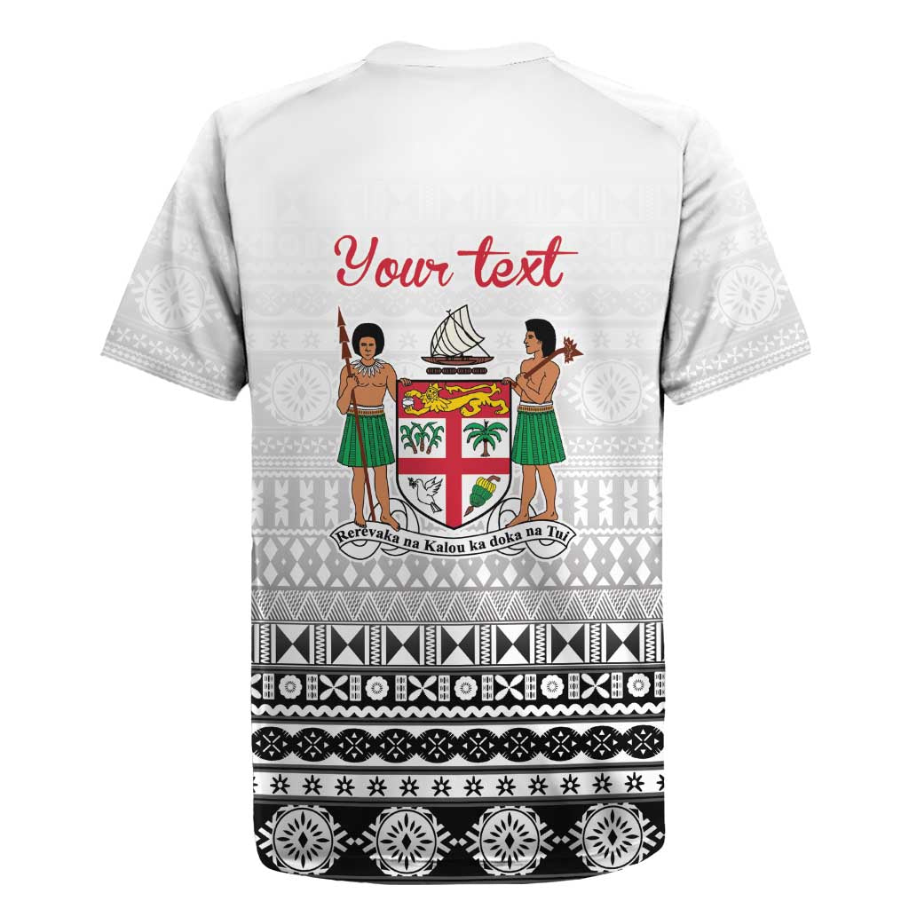 Fiji Heart Tribal Personalised Rugby Jersey Polynesian Patterns LT9 - Polynesian Pride