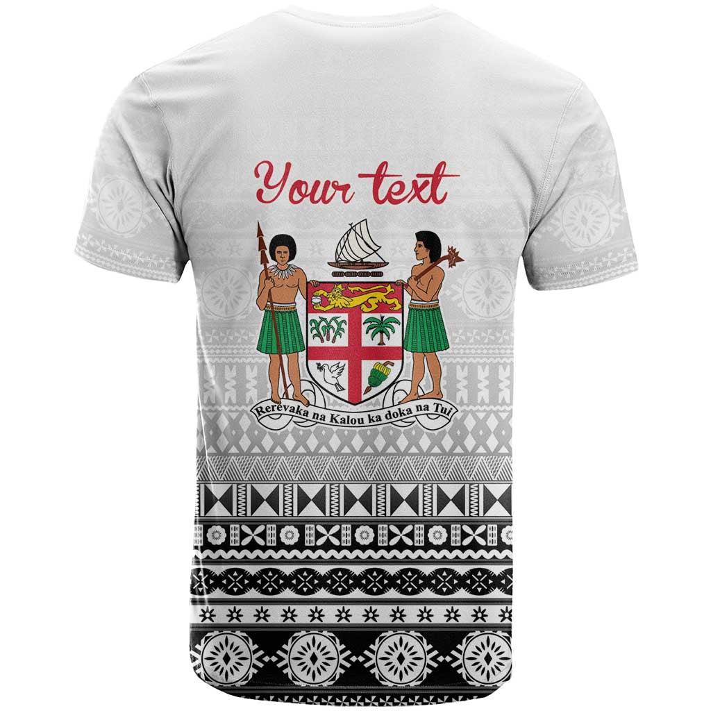 Fiji Heart Tribal Personalised T Shirt Polynesian Patterns LT9 - Polynesian Pride