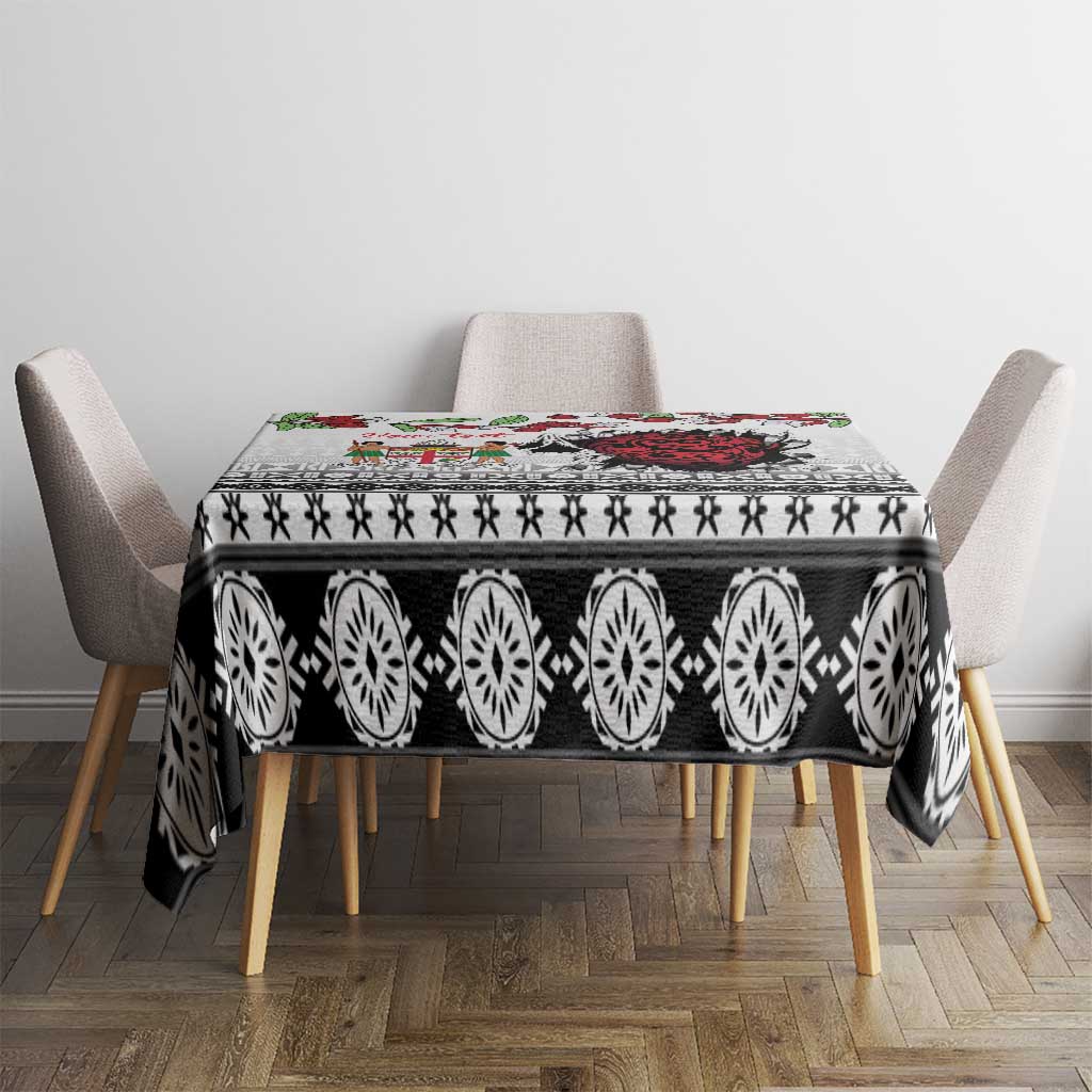 Fiji Heart Tribal Personalised Tablecloth Polynesian Patterns LT9 - Polynesian Pride